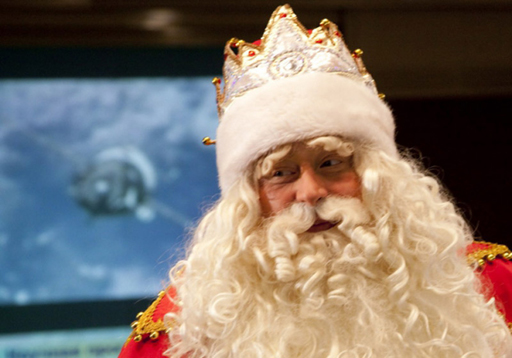Дед Мороз поздравит с наступающим Новым годом экипаж МКС