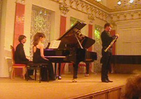 Московский ансамбль саксофонистов впервые выступил в вологодской филармонии