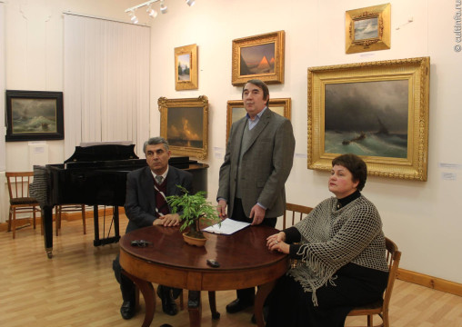 В Шаламовском доме открылась межмузейная выставка «И. К. Айвазовский и русский морской пейзаж»