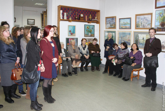 Областная молодежная выставка «Шире круг» открылась в Мемориальной мастерской А. В. Пантелеева