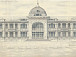 Проект Народного дома на 1100 человек в г. Вологде архитектора В. Шорохова. 1 апреля 1924 г. Из фондов ГАВО