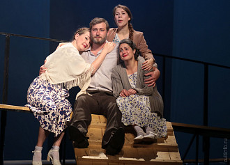 Спектакль «Саня, Ваня, с ними Римас» в Вологодском драмтеатре