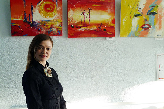 Ученики художника Виктора Подгорного представили свои работы на выставке «…Продолжение»