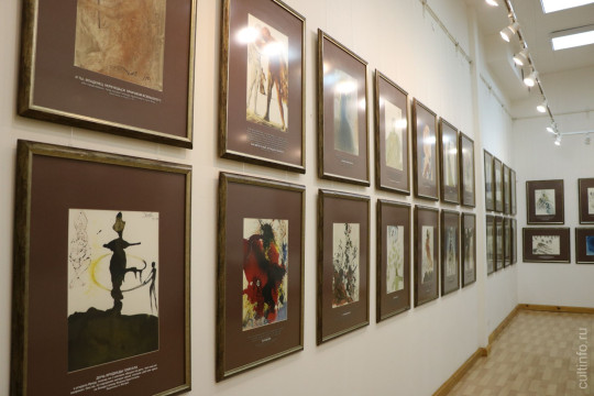Выставка литографий Сальвадора Дали, посвященных Библии, открылась в Вологде