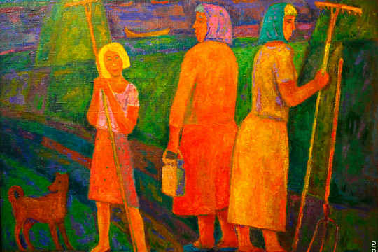 Показать «житие крестьянское»: юбилейная выставка художника Юрия Коробова откроется в Вологде