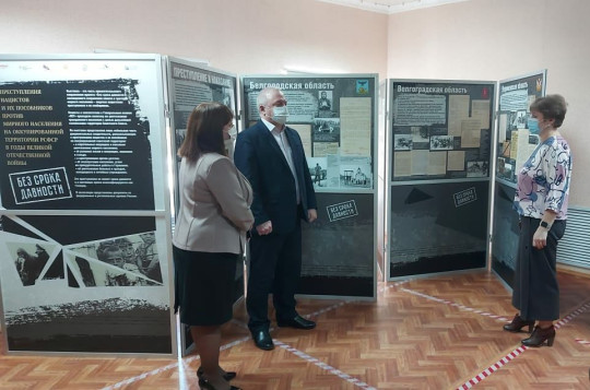 Архивная выставка «Без срока давности» о военных преступлениях нацистов против мирного населения работает в Бабаево