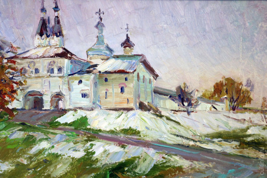 Увидеть Ферапонтов монастырь глазами художников можно на выставке в доме Левашова в Вологде
