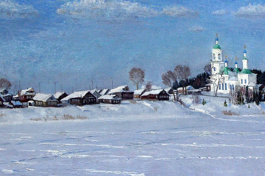Тотемские пейзажи увидят вологжане на выставке Владимира Федукова