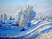 «Зимнюю сказку» художника Евгения Тимошкина покажут в Белозерском областном краеведческом музее
