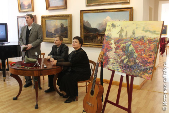Выставка «Мы помним подвиг ваш, сыны России!» открылась в Шаламовском доме
