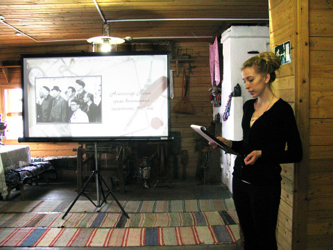 О жизни и творчестве Александра Яшина рассказали студентам в Белозерском краеведческом музее в день рождения поэта