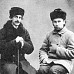 Николай Клюев (справа)