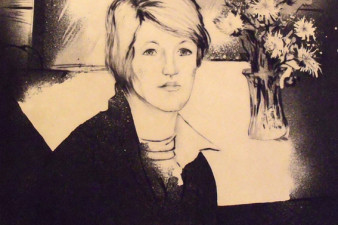 Карцев Ю. И. Портрет жены. 1980. Бумага, офорт, акватинта