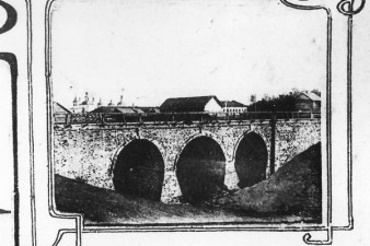 Старинная фотография моста