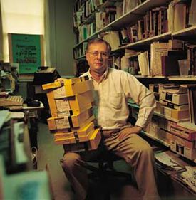 Bill Brumfield in his office