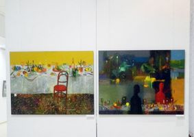 Открытие выставки «Вологодские художники в Москве. Живопись. Графика. Декоративно-прикладное искусство»