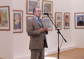Любимый город в рисунках детей предстал перед посетителями ВОКГ