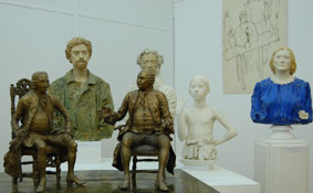 Выставка московского скульптора Леонида Баранова