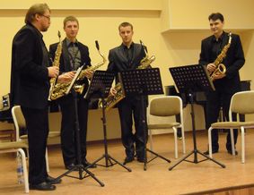 Концерт квартета саксофонистов под управлением Романа Токарева