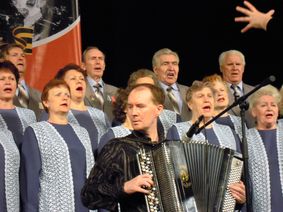 Гала-концерт первого областного конкурса «Песни, опаленные войной»