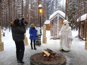 Больше недели работала в Вологодской области творческая бригада телеканала «Россия»