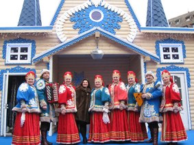 Вологодская область представляла Россию на рождественской ярмарке в Страсбурге