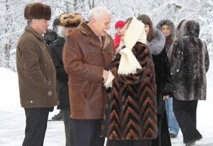 Solemn opening of the Bryanchaninovs manor house