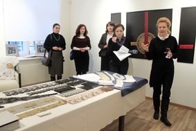 В Музее кружева была представлена коллекция кружева XVII-XX веков, подаренная музею швейцарским коллекционером Рут Шайдэггер-Майер