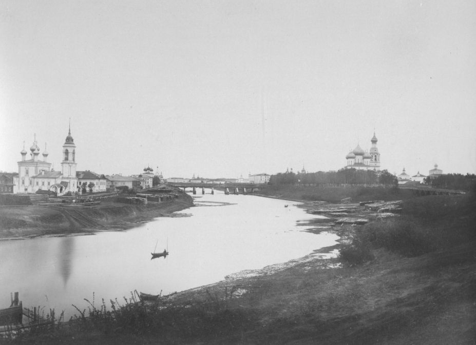 Репродукция фотографии. «Соборная горка, мост чрез реку Вологду и цер.
Сретения в Вологде». Фотография 1883-1884 гг. из сборника Русская архитектура
И.Ф. Барщевского. Репродукция фотографии. «Соборная горка, мост чрез реку Вологду и цер.
Сретения в Вологде». Фотография 1883-1884 гг. из сборника Русская архитектура
И.Ф. Барщевского.