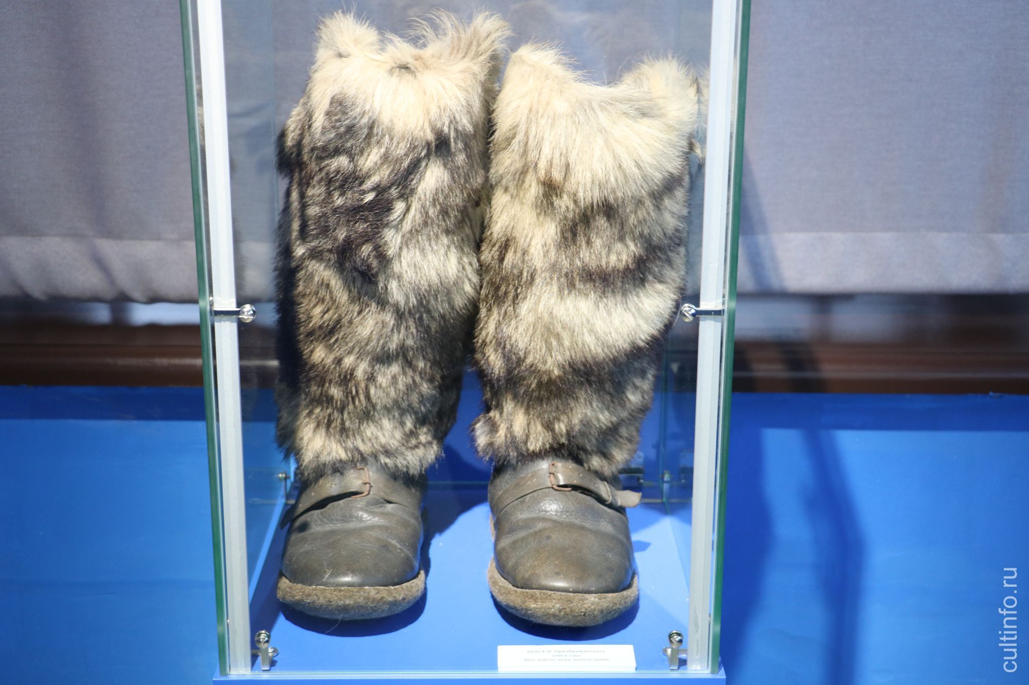 Экспозиция Музея Евгения Преображенского в Народном доме в Кириллове