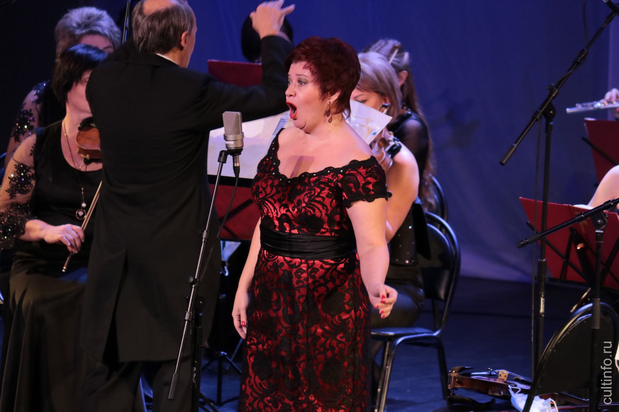 Солистка Вологодской филармонии Лариса Пилинская