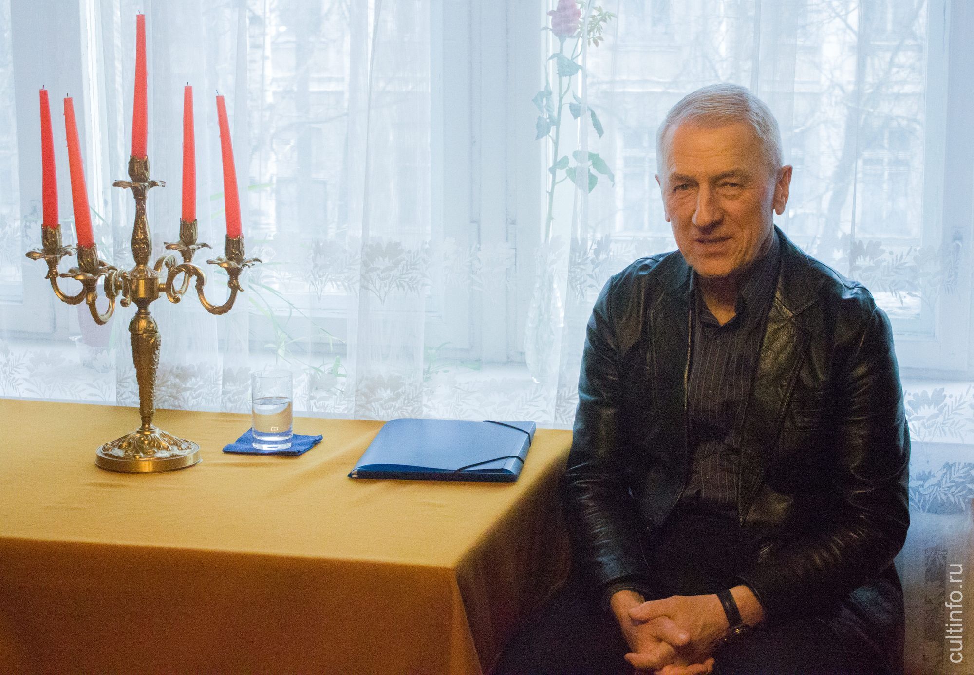 Андрей Викторович Астафьев на встрече с вологжанами в музее-квартире В.И. Белова. Апрель 2019 года