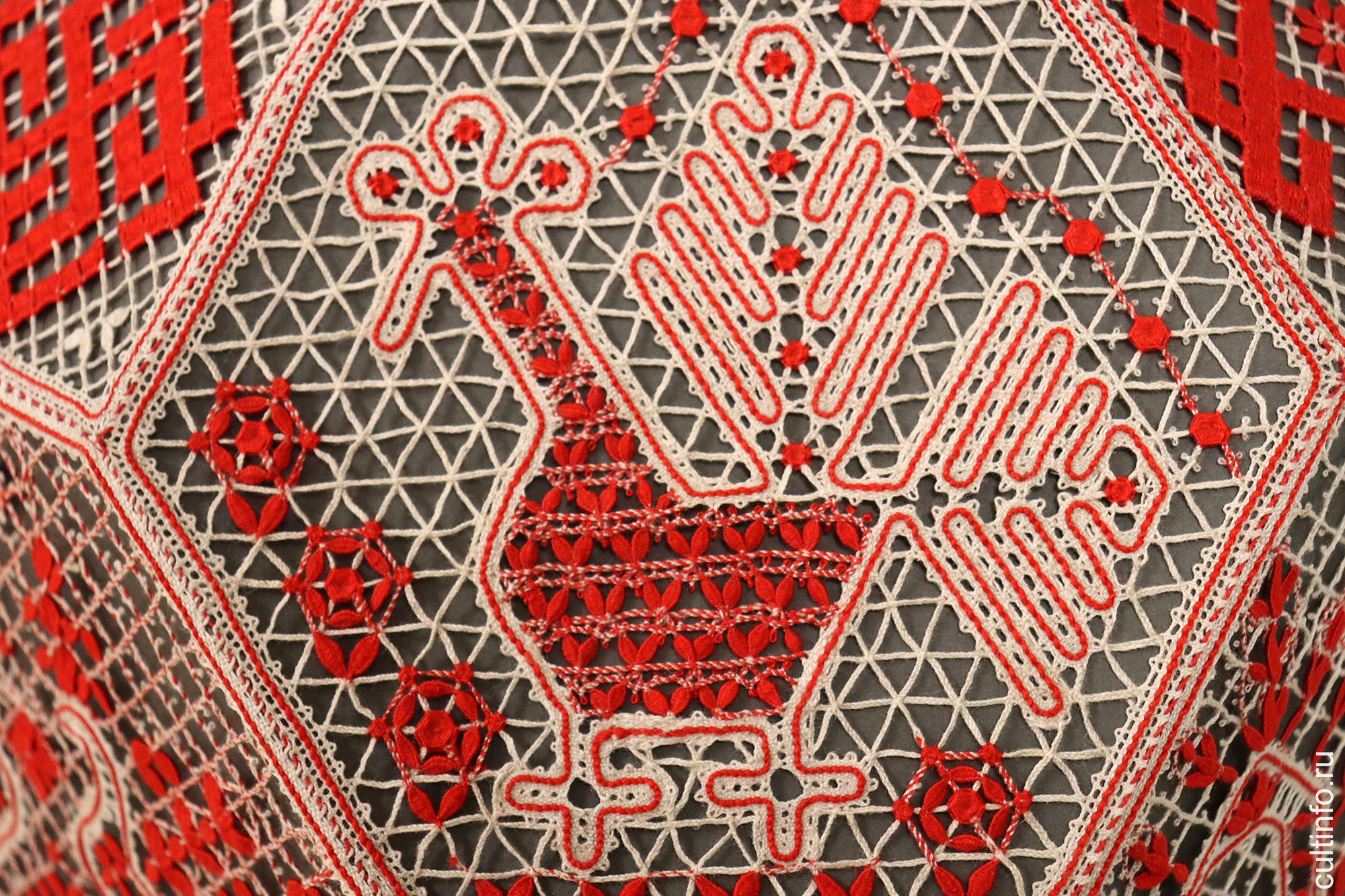 Шар «Северное узорочье». Фрагмент. 2022