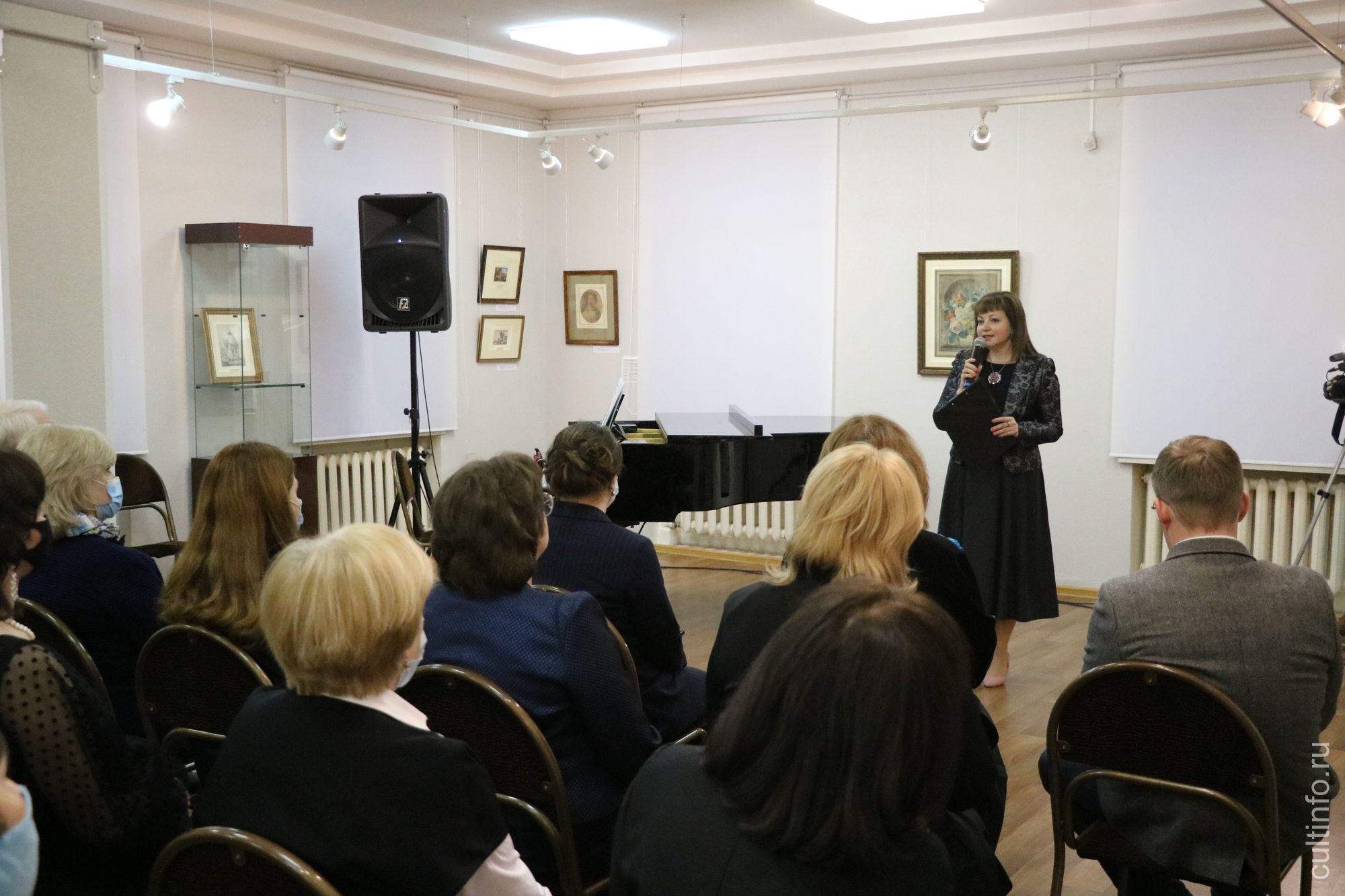 Открытие выставки акварели и графики западноевропейских художников XV–XX веков в Доме Корбакова