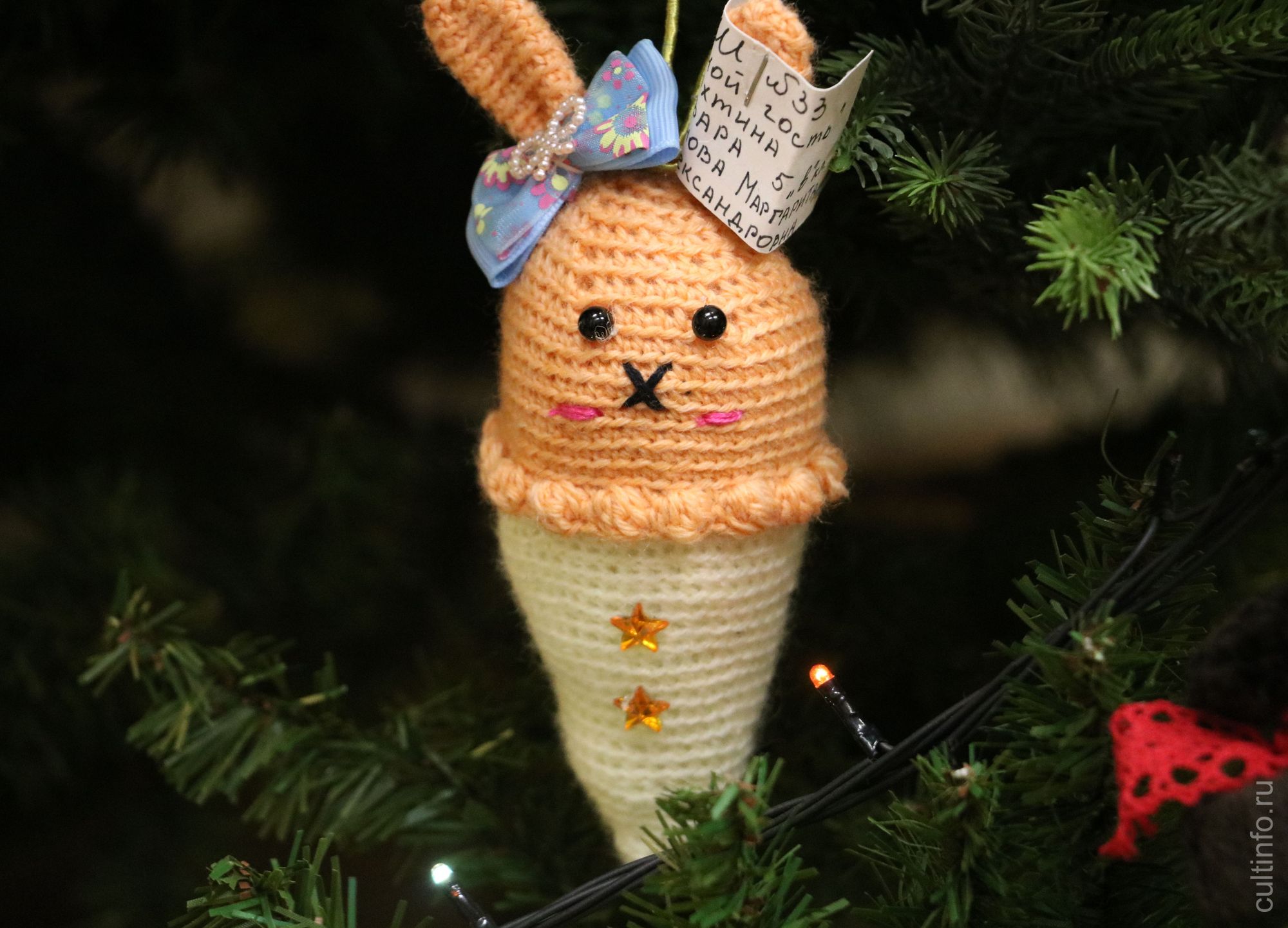 Выставка по итогам городского конкурса «Игрушка для ели «Новогоднее лакомство»