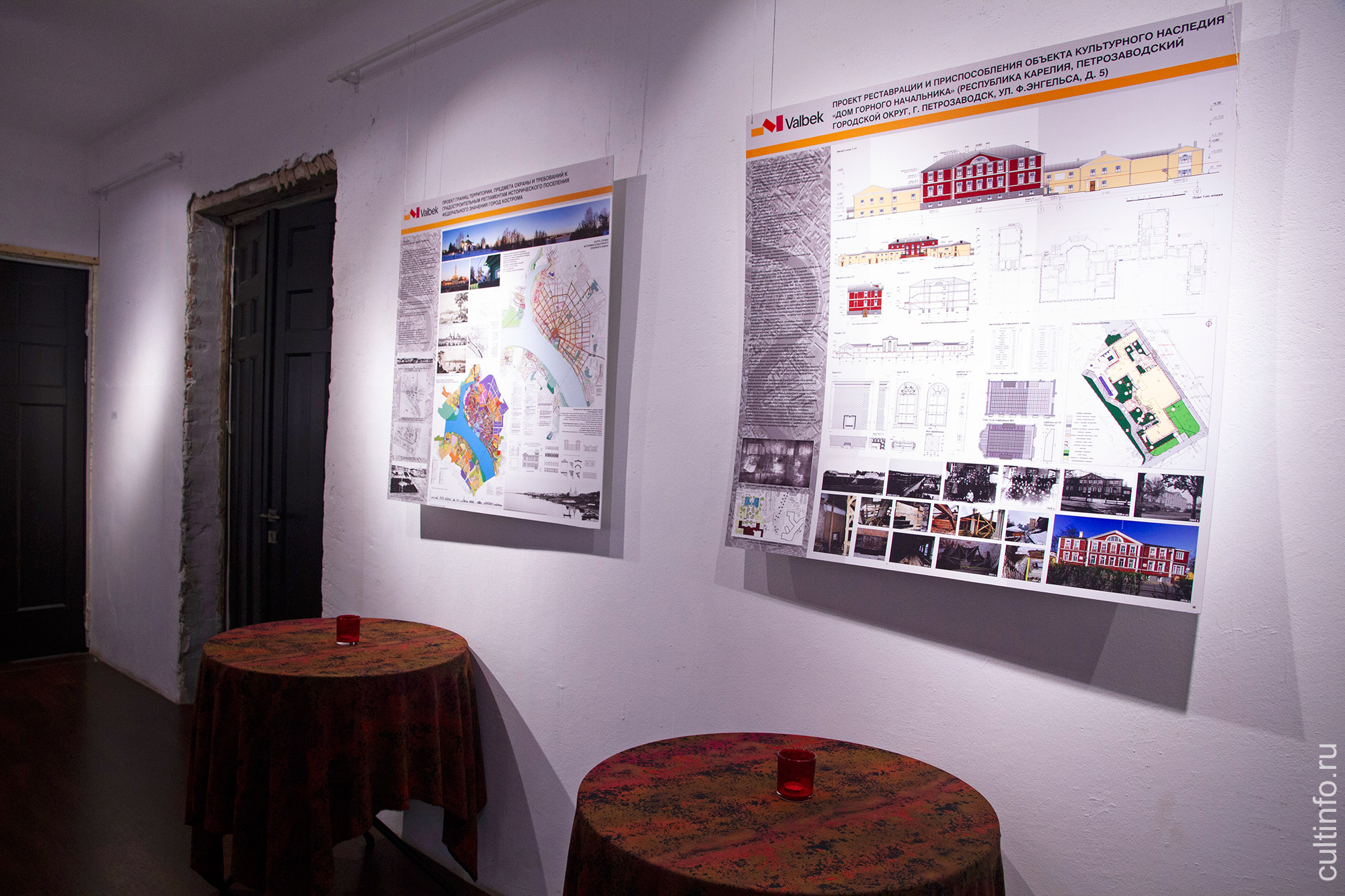 Юбилейная выставка архитектурных проектов «Валбэк-ру» открылась к 20-летию компании в помещениях Камерного театра Вологды.