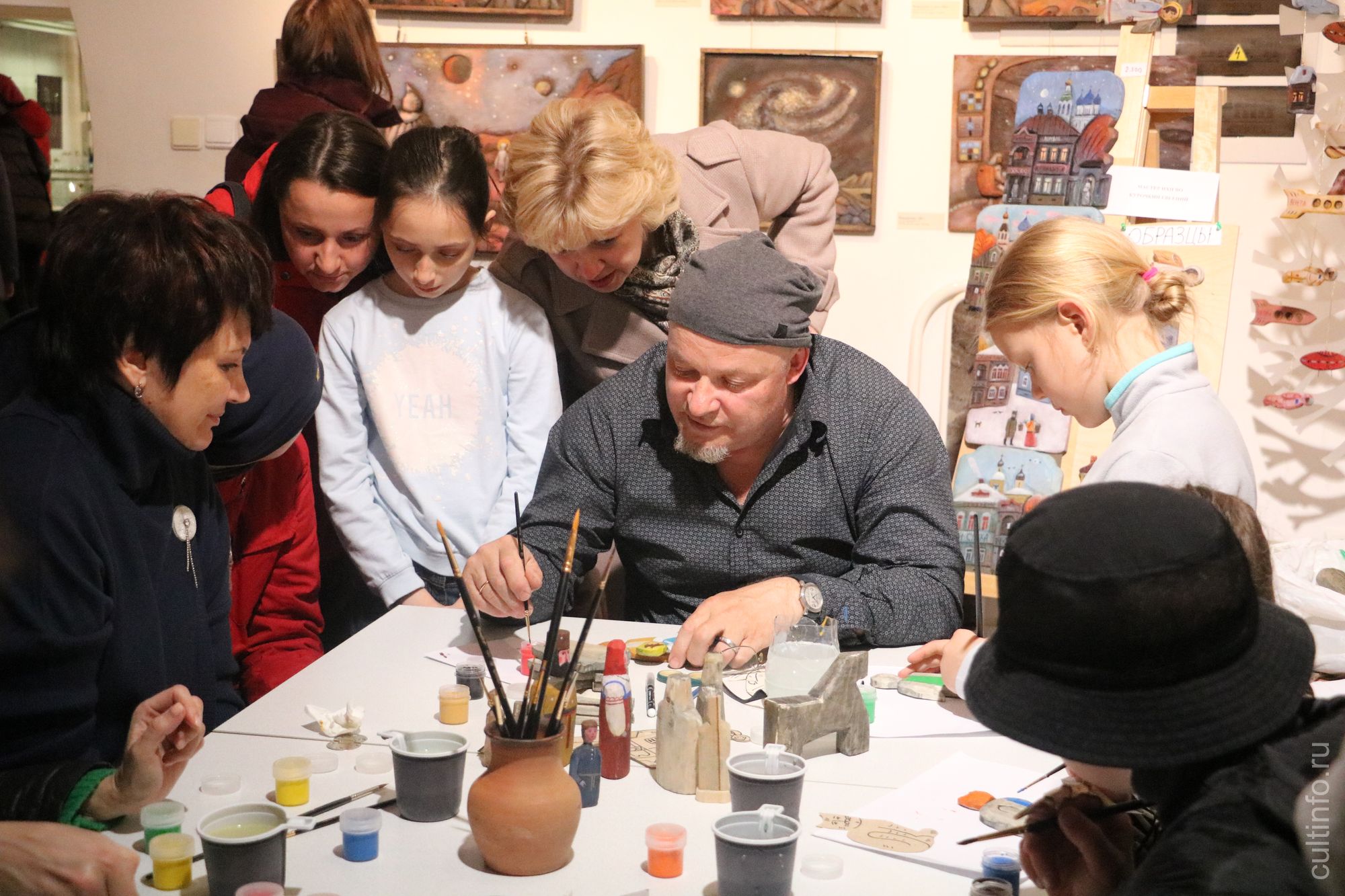 Мастер-класс художника Евгения Курочкина