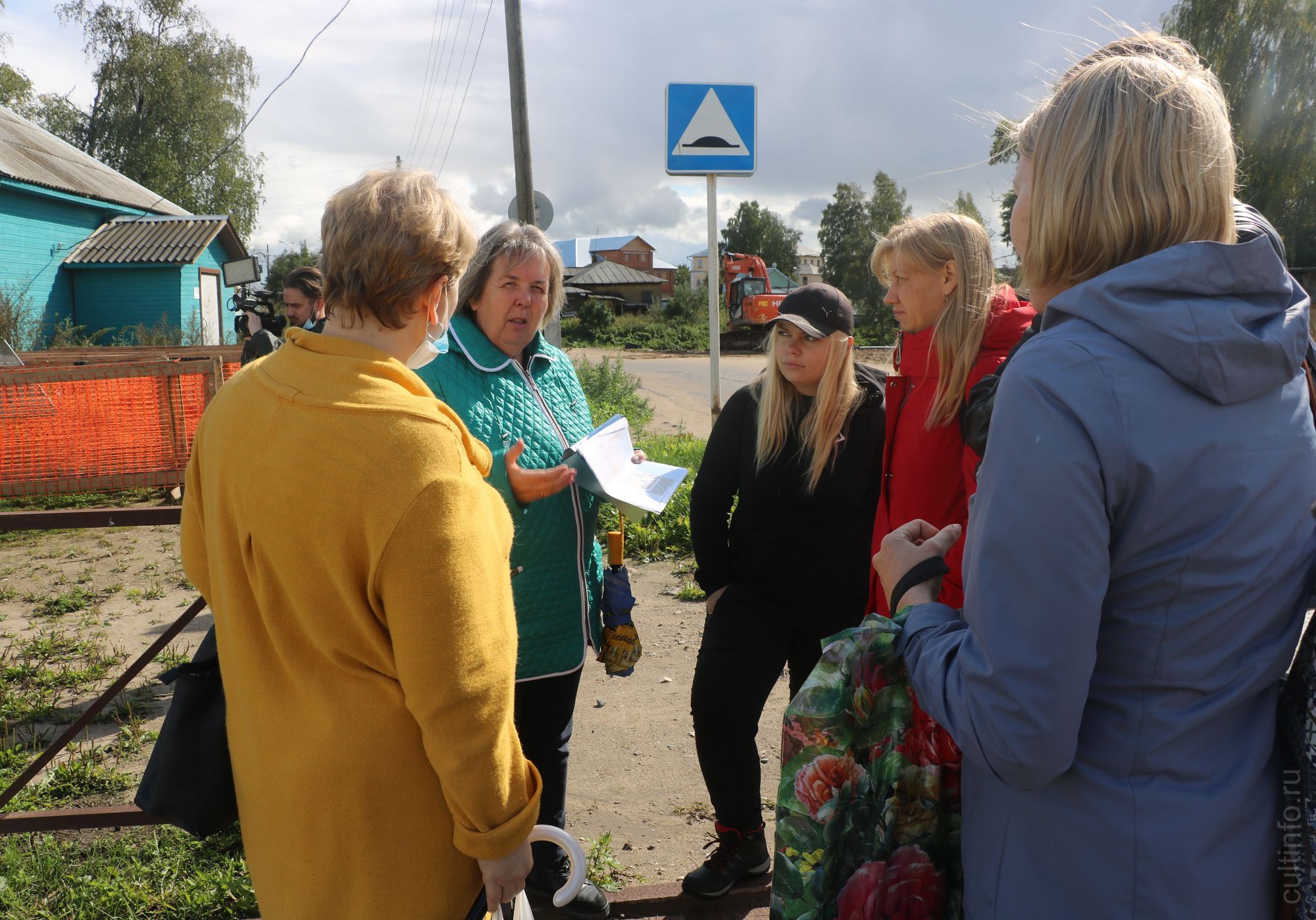 Во время экскурсии