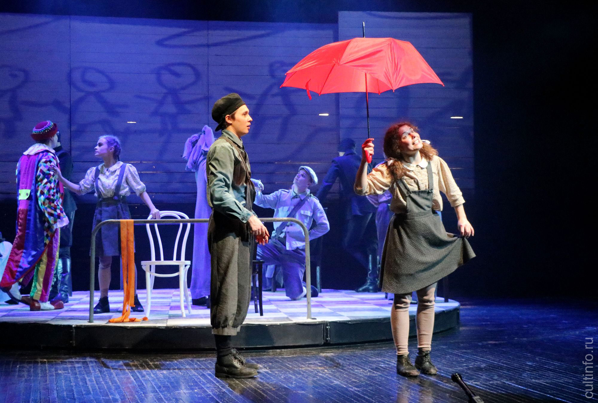 Спектакль Вологодского театра для детей и молодежи «Варшавский набат» (2020) 