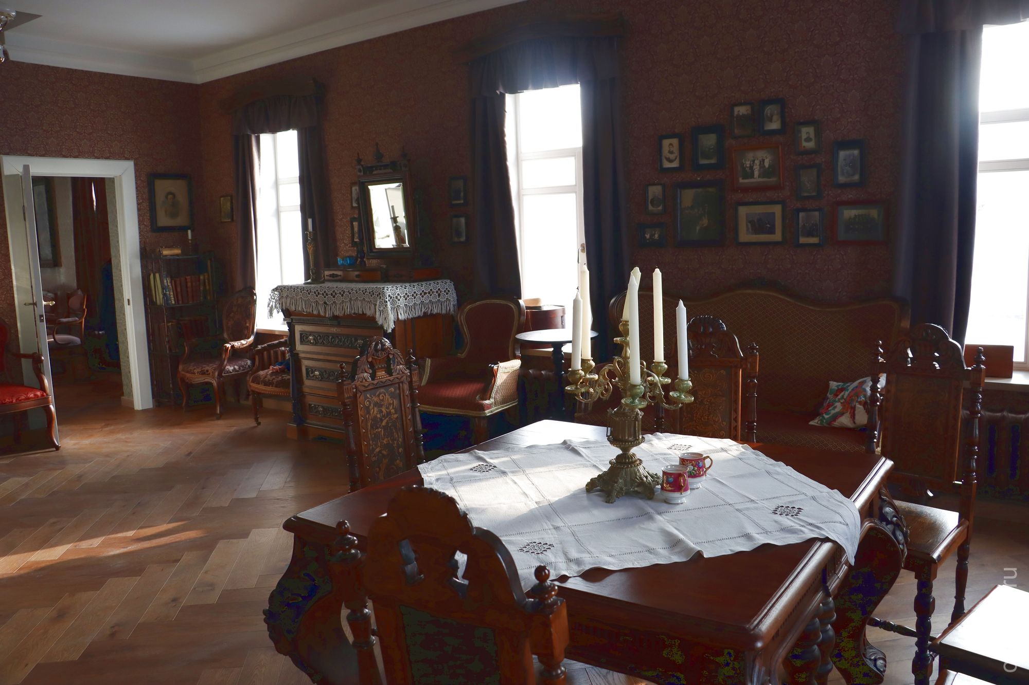 Комната, представляющая быт конца XIX века