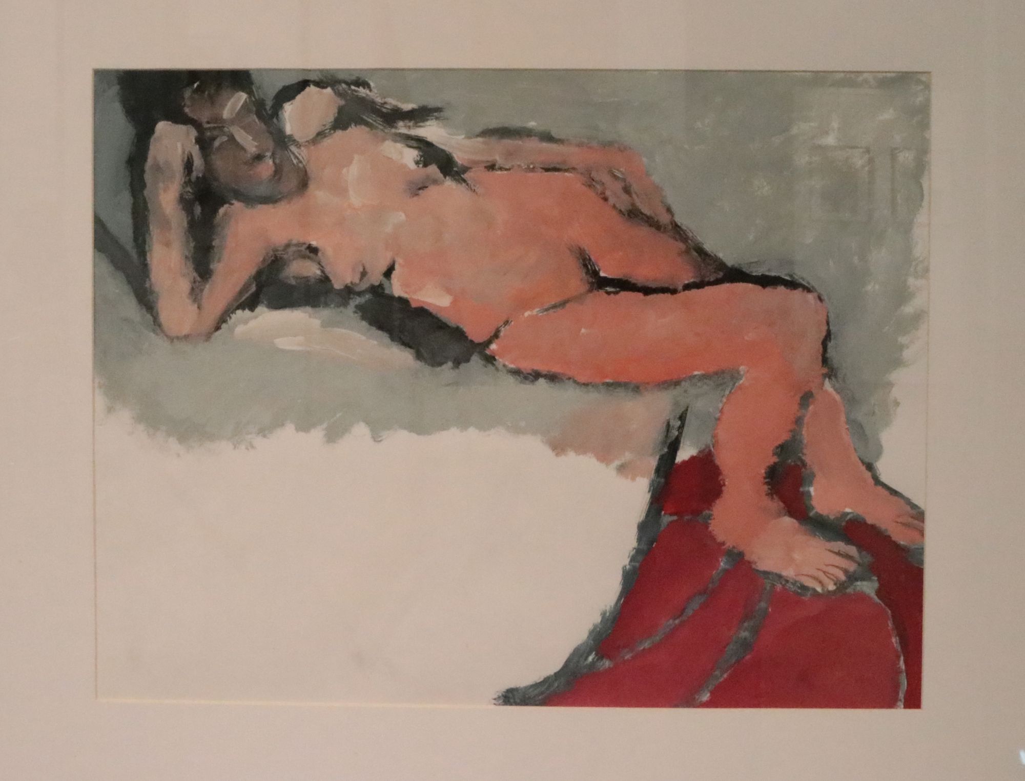 Сергей Згода. Теплое и холодное. 2019. Бумага, гуашь