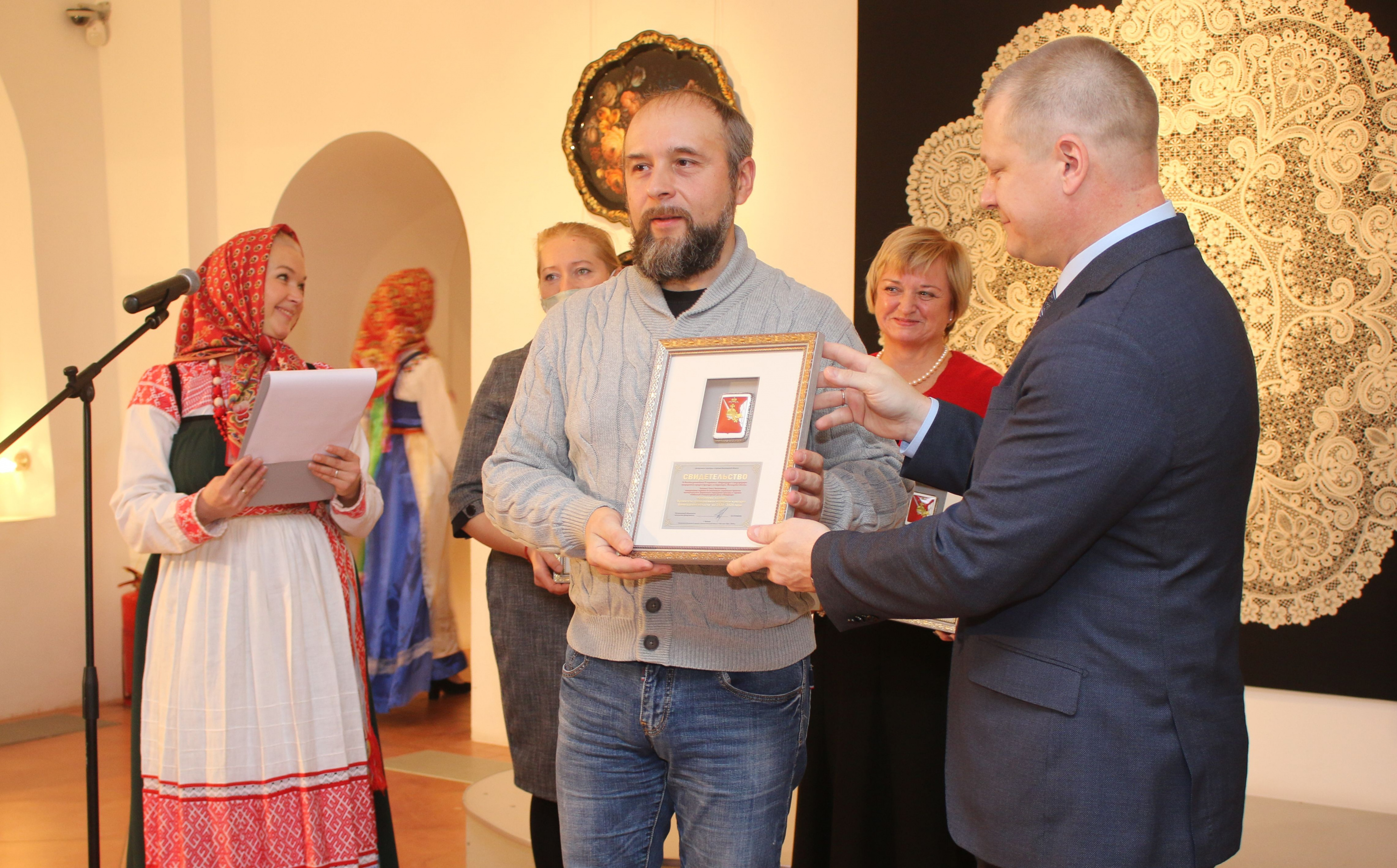 Церемония закрытия конкурса «Вологодчина мастеровая». Фото: Марина Чупрова / MARISHA DOLGOVA PHOTOGRAPHER