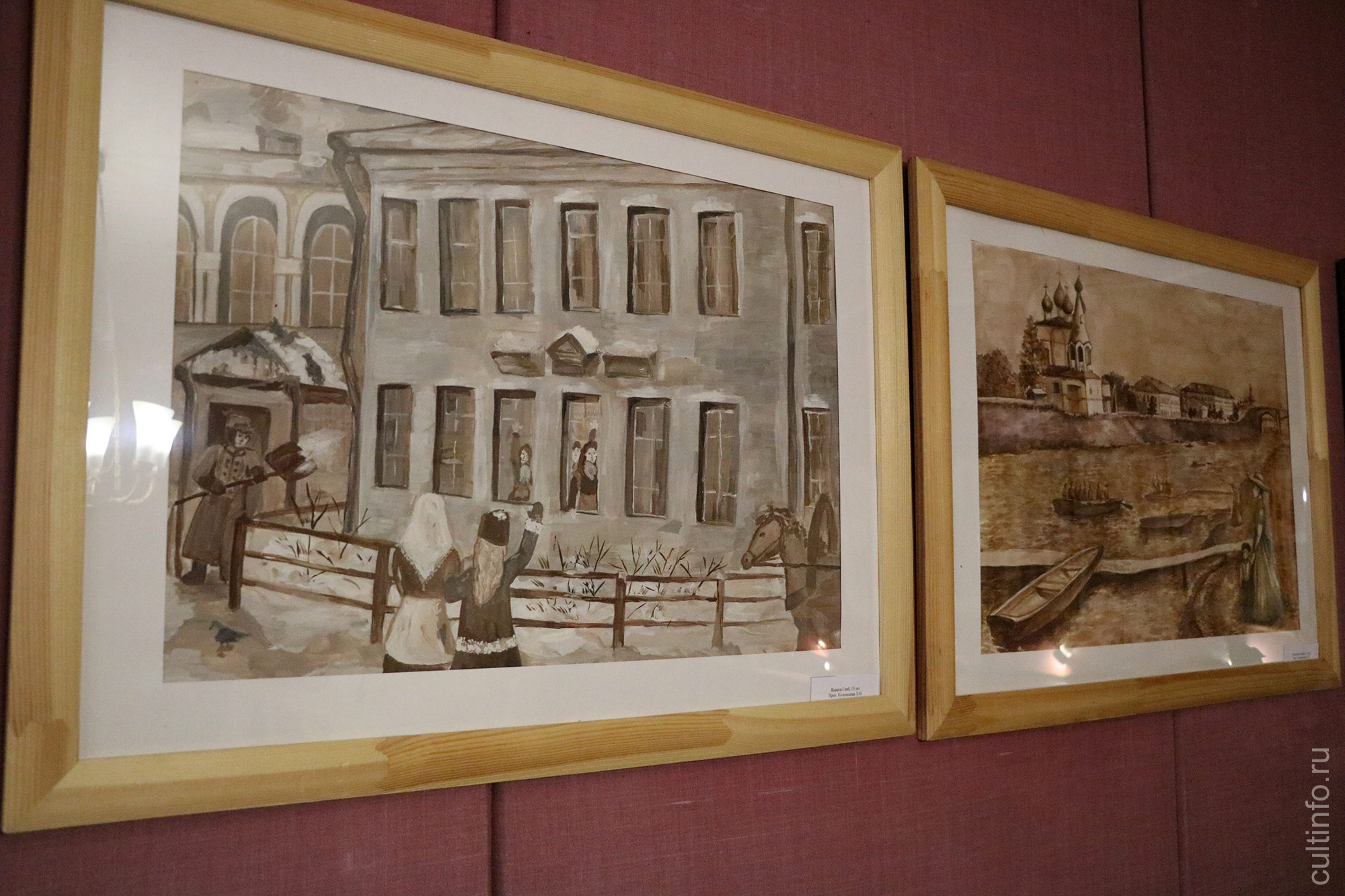 Открытие выставки «Здесь перлы лучшие со дна моей души...»