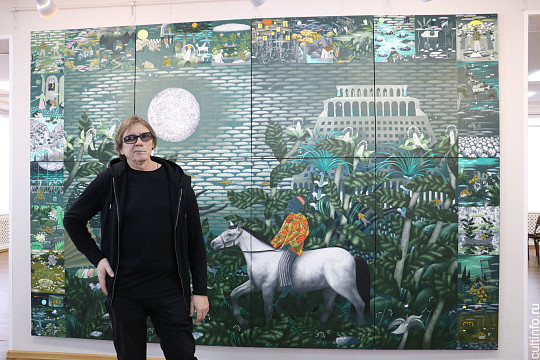 «Ты ходишь под звездой, как под короной»: выставка   живописи  художника из Пензы Виктора Норкина открылась в Вологде