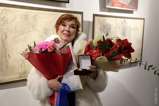 Заслуженная артистка России Ирина Джапакова отметила юбилей