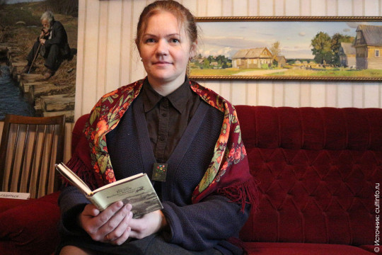 «Бухтины вологодские завиральные» выбрала для чтения в рамках акции «Слово Белова» художник Мария Жаренкова