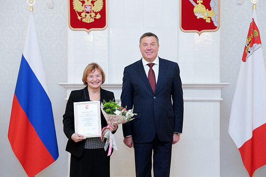 Галина Перевозникова удостоена медали «За заслуги перед Вологодской областью»