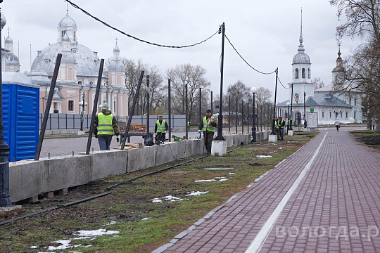 В Вологде началась масштабная реконструкция Кремлевской площади