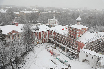 Продолжается масштабная реставрация Вологодского кремля