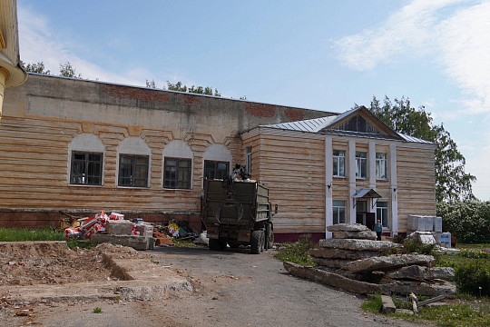 Ремонт Дома культуры в Кубенском должен завершиться к фестивалю «Деревня – душа России»